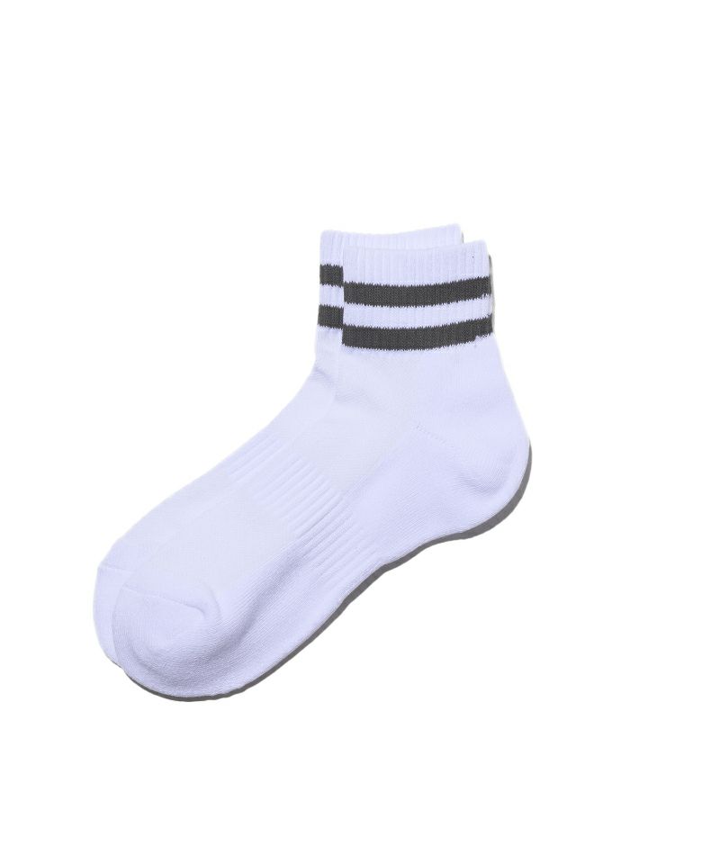 ＜FreshService＞2-PACK LINE SHORT SOCKS