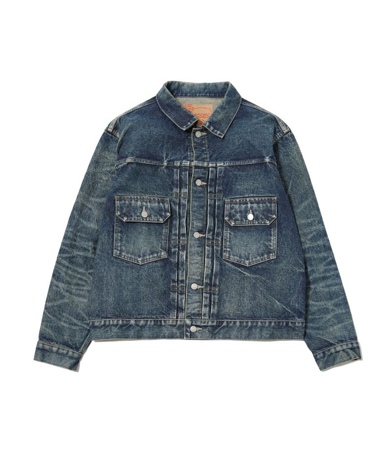 ＜MASSES＞DENIM JKT H.WASH