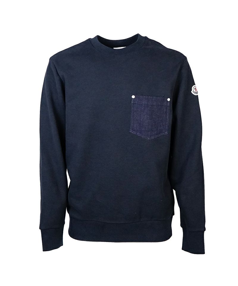 ＜MONCLER＞FELPA GIROCOLLO (8G0006689AUJ)