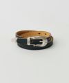 ＜OUR LEGACY＞COWBOY WRAP AROUND -Deep Black Leather-