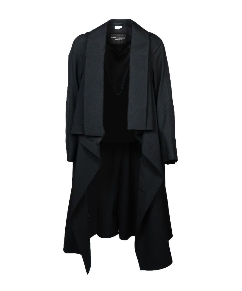 ＜COMME des GARCONS HOMME PLUS＞ウールトロピカル コート (PO-C005-051)