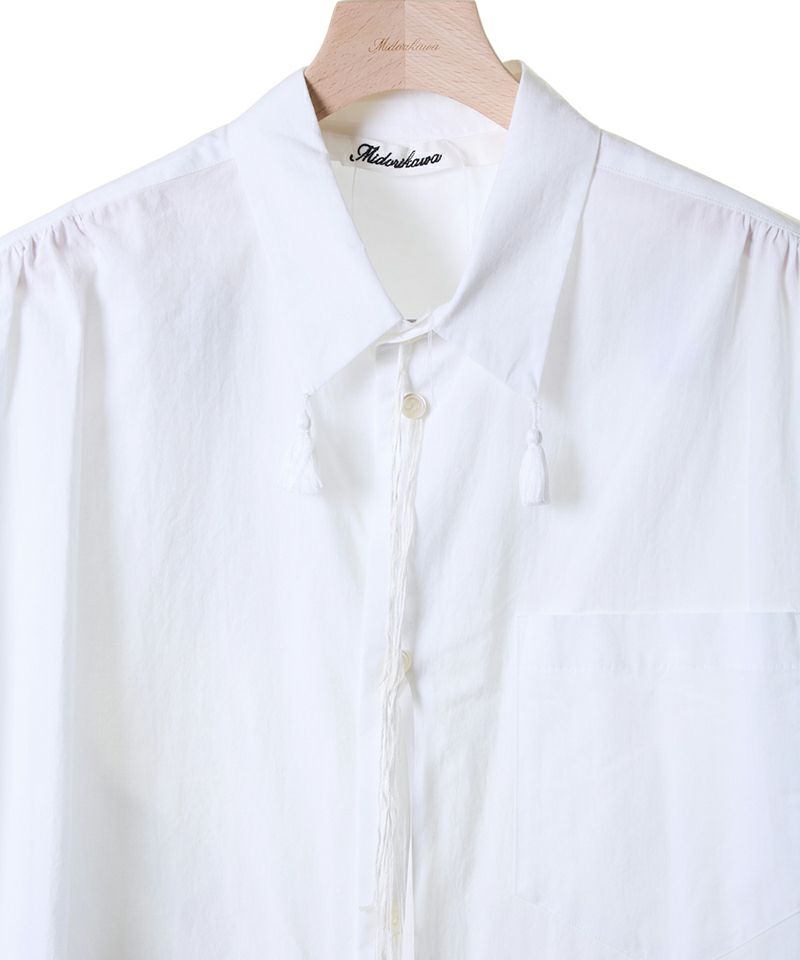 Midorikawa＞BIG BACK OPEN SHIRT (MID25SS-SH03A) | MAKES