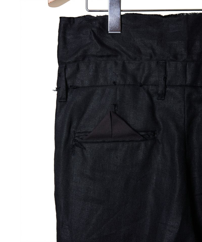 Midorikawa＞LINEN SLACKS (MID25SS-PT01) | MAKES ONLINE STORE