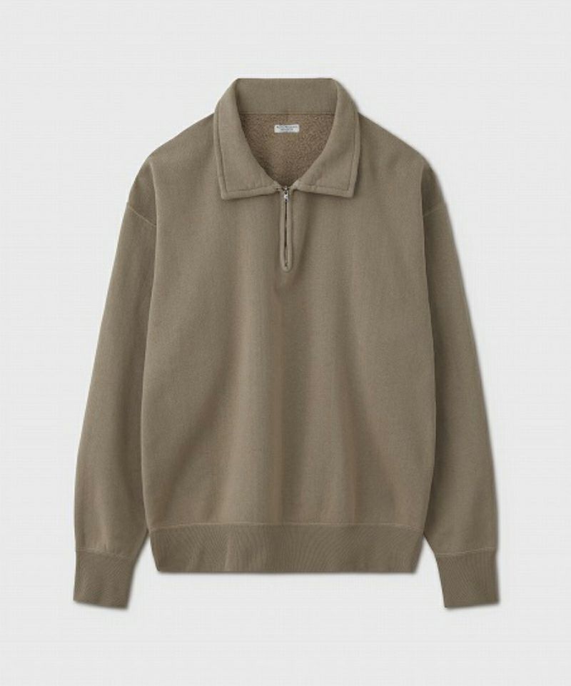 ＜PHIGVEL＞HALF-ZIP SWEAT SHIRT