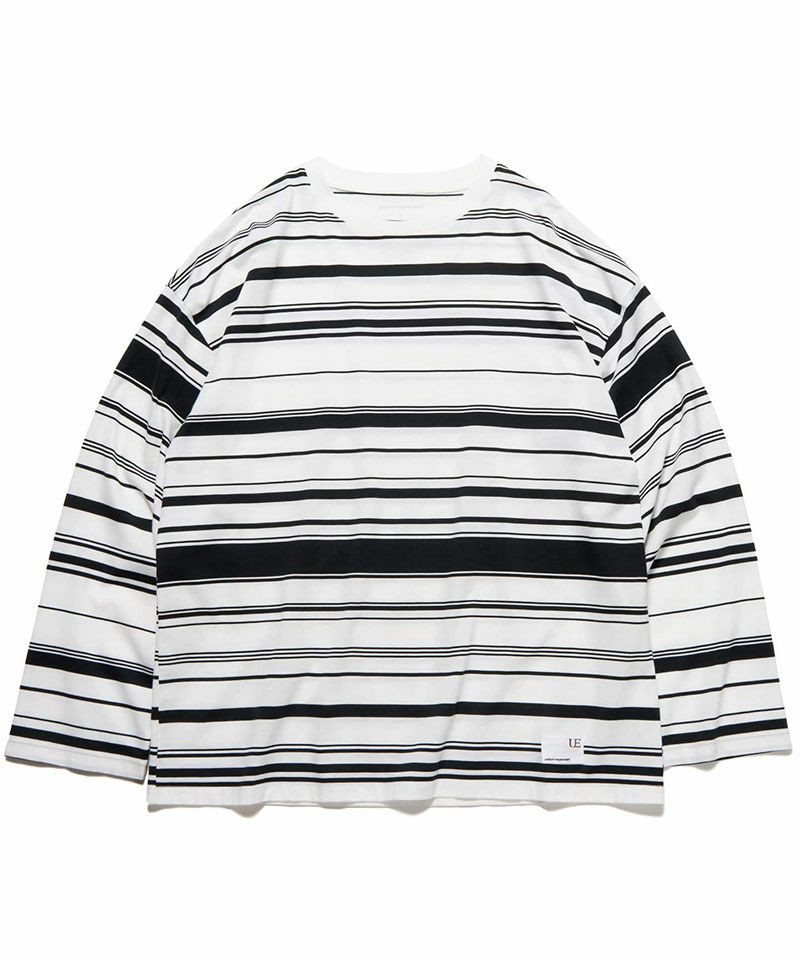 トップス uniform experiment BORDER LOOSE L/S TEE BORDER L/S TEE