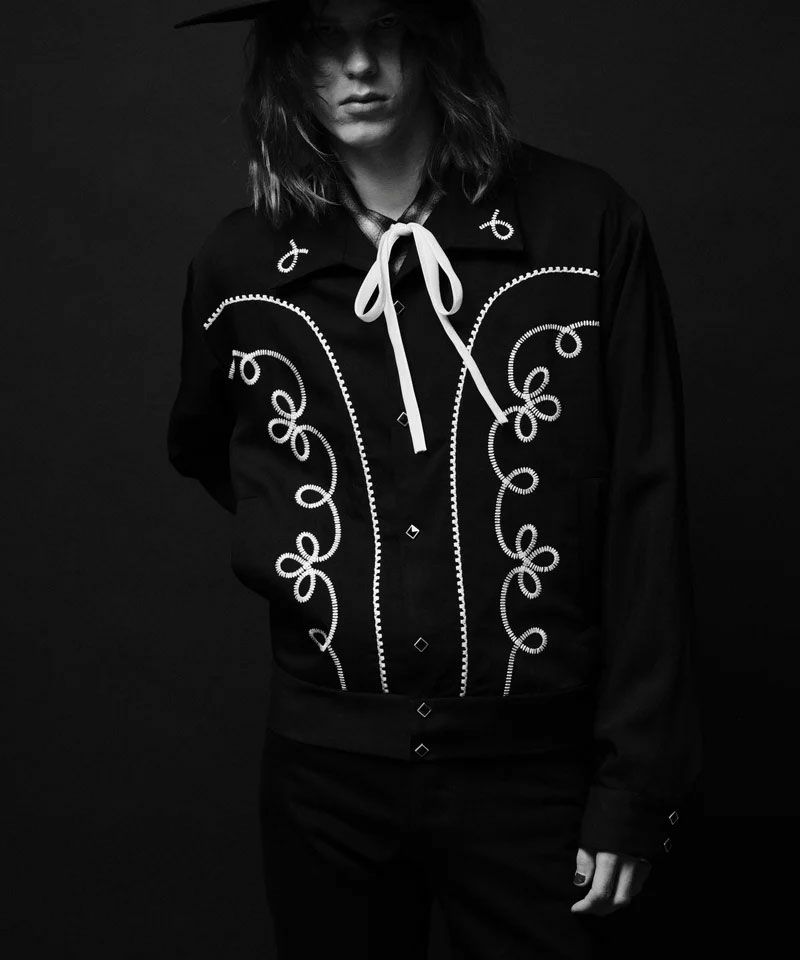 MINEDENIM＞Arabesque Embroidery Western JKT | MAKES ONLINE STORE