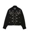＜The Letters＞BOLERO EMBROIDERY JACKET -RAYON GABARDINE-