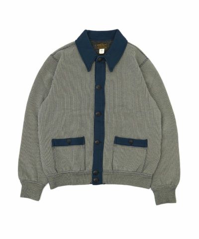 新品*RRL*ウールカシミヤ セーター ジャケット*M*　ダブルアールエル RRL(ダブルアールエル) チェック柄ウールカシミヤジャガード