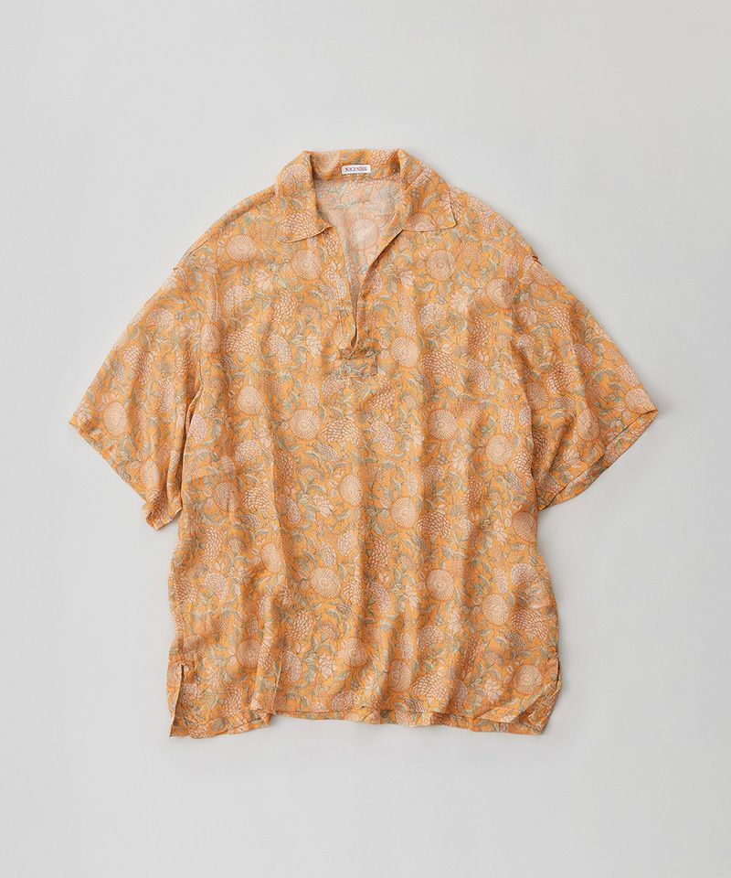 ＜NICENESS＞MADAN / マダン (スキッパーシャツ)