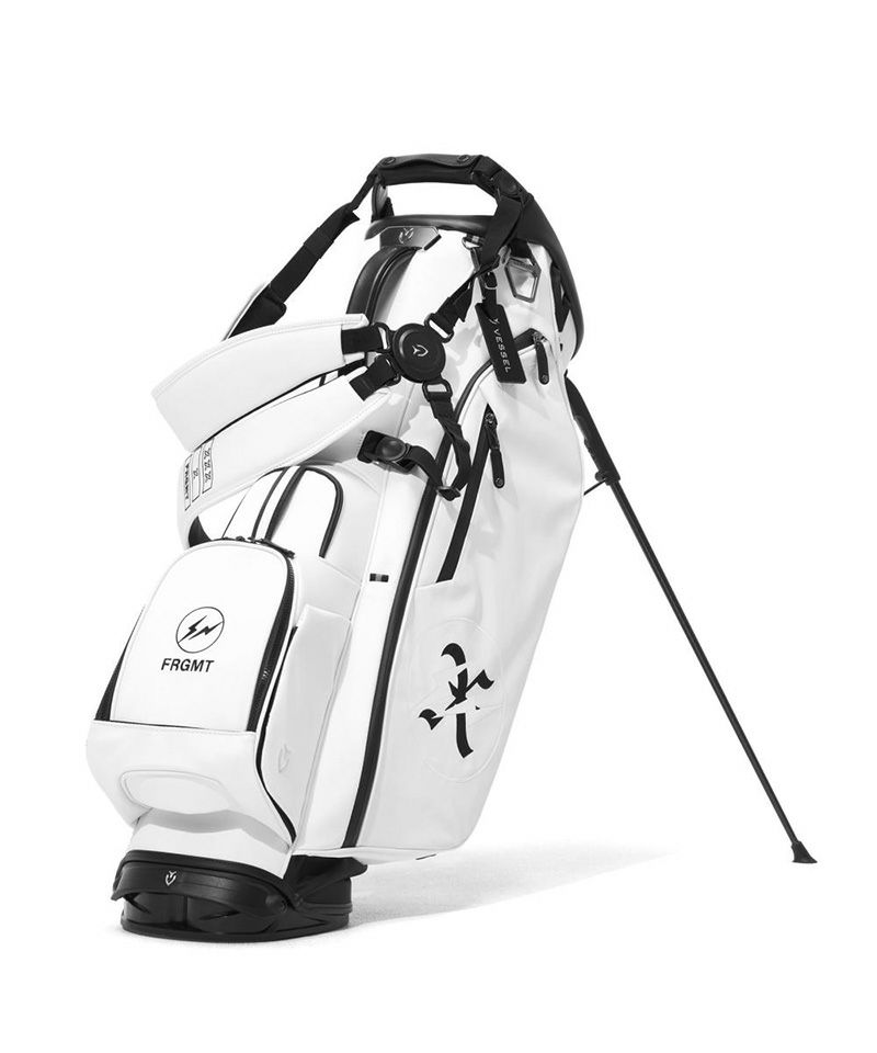 GOD SELECTION XXX fragment ゴルフバック GOD SELECTION XXX x fragment design Debuts Navy Golf Bag