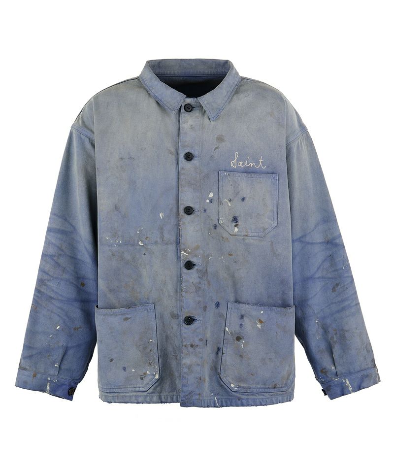 ＜SAINT MICHAEL＞COVER ALLSAINT / NAVY