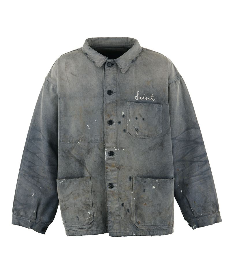 ＜SAINT MICHAEL＞COVER ALLSAINT / BLACK