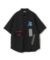 ＜UNDERCOVER＞タイプ ライターランダムパッチ半袖シャツ