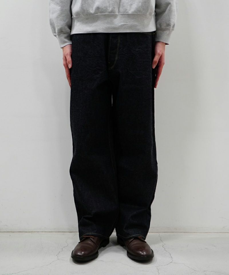 ＜blurhms＞13.5oz Denim Pants Wide(INDIGO)