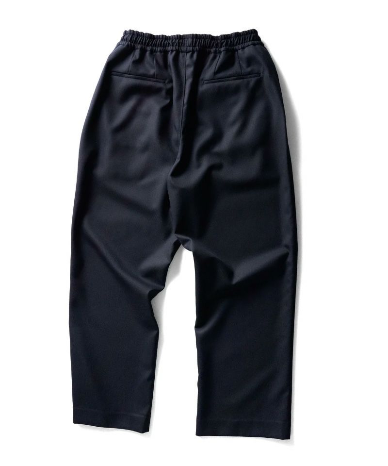 山内　ウール　パジャマパンツ　カシミアタッチ 山内】 ウールメッシュクロスパジャマパンツ / CHARCOALBROWN