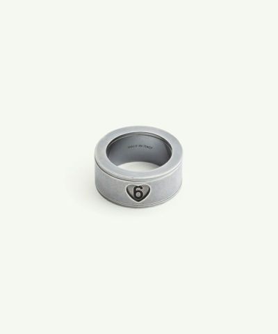 【関税込＆追跡】Maison Margielaスパイラル パターン リング Maison Margiela-NUMBERING RING 6.5mm-Amanojak.