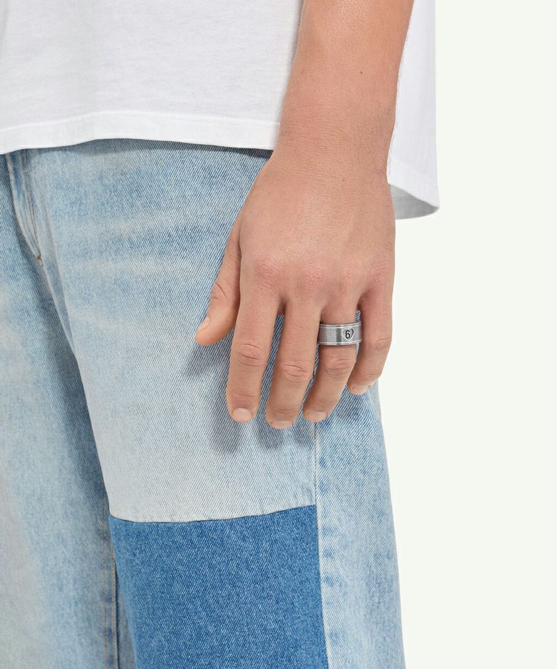 【国内即発送】MM6 Maison Margiela インダストリアル リング MM⑥ Maison Margiela>インダストリアル リング (SM7UQ0086