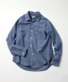 ＜GOLD＞CHAMBRAY WORK SHIRT