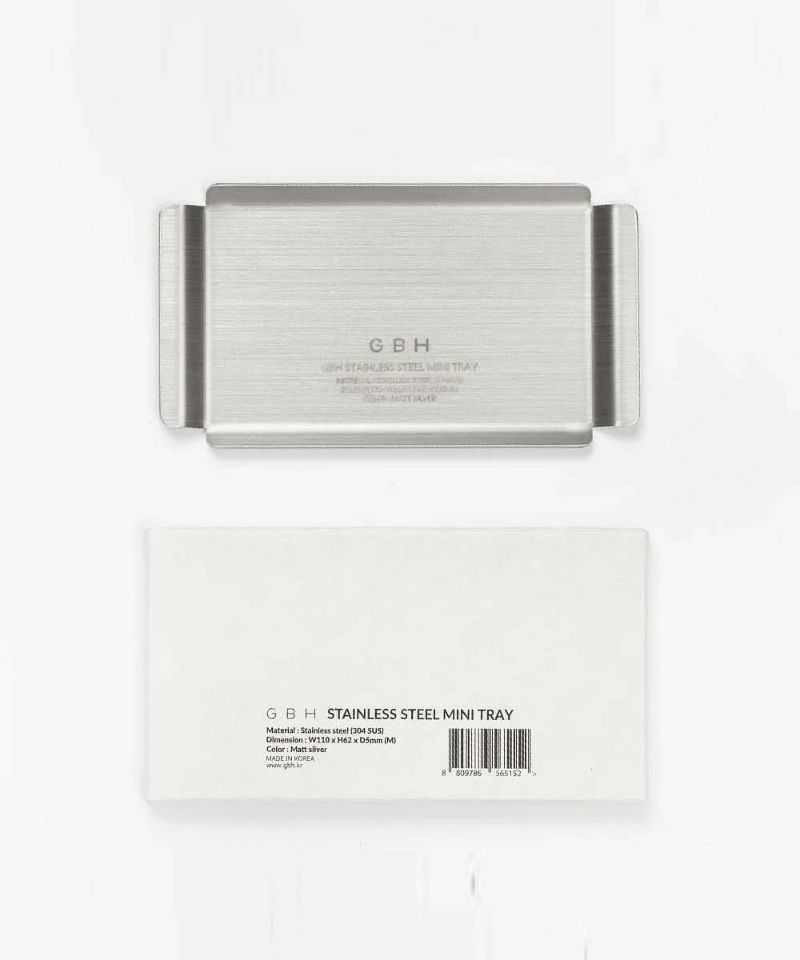 ＜GBH＞STAINLESS STEEL MINI TRAY M