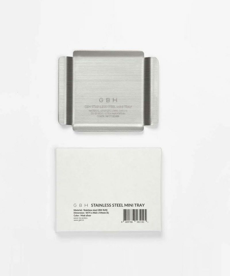 ＜GBH＞STAINLESS STEEL MINI TRAY S