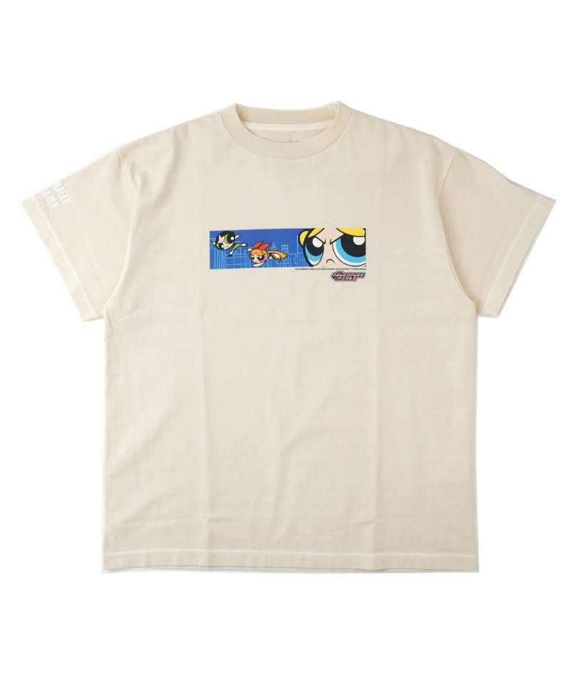 ＜EMOTIONALLY UNAVAILABLE＞EU PPG SAVE THE DAY SS TEE/WHITE