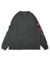 ＜EMOTIONALLY UNAVAILABLE＞EU SAVAGE LS TEE /BLACK