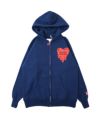 ＜EMOTIONALLY UNAVAILABLE＞EU DARKSIDE FULL ZIP/NAVY