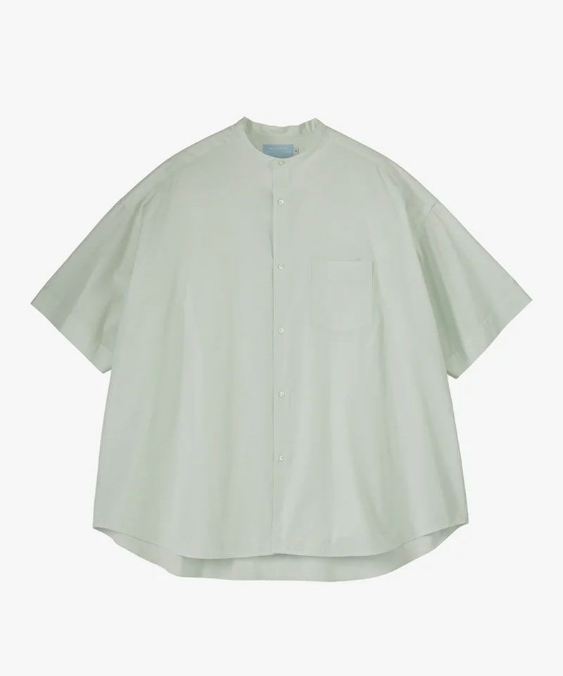Graphpaper＞ALUMO for GP S/S Oversized Band Collar Shirt