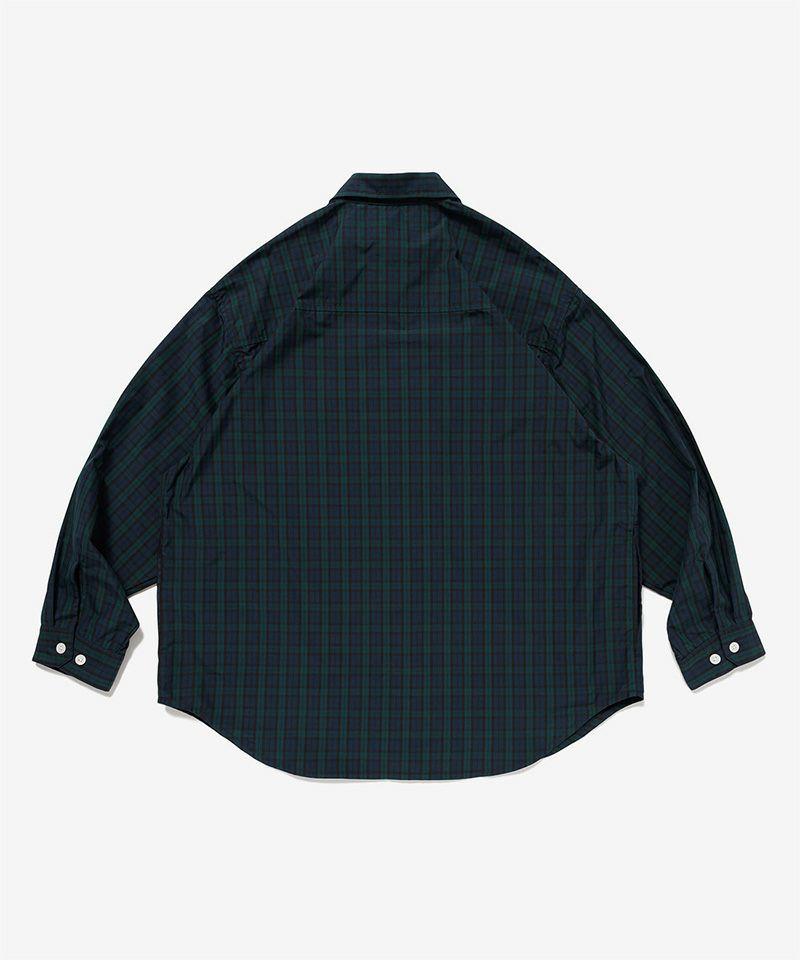 サ*マ様 WTAPS 2025SS WCPO 01 LS GREEN M WTAPS＞WCPO 01 / LS / COTTON. BROADCLOTH. TEXTILE | MAKES