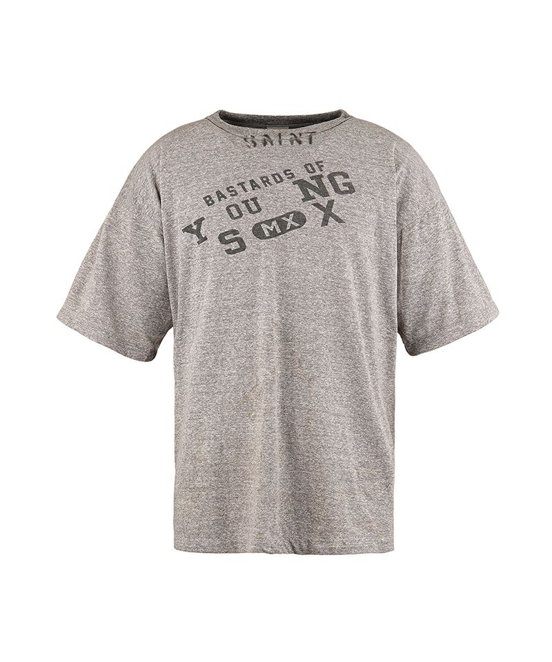 SAINT MICHAEL＞BJ_SS TEE / YOUNG / GRAY | MAKES ONLINE STORE
