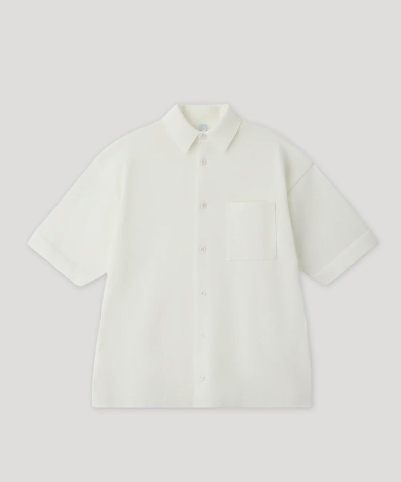 CFCL/TC MILAN RIB SHORT SLEEVE SHIRT シャツ CFCL＞TC MILAN RIB SHORT SLEEVE SHIRT | MAKES ONLINE STORE