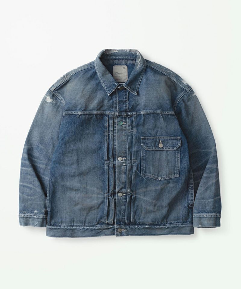 ＜MADNESS＞AGING M501 DENIM TRUCKER. M3 REGULAR