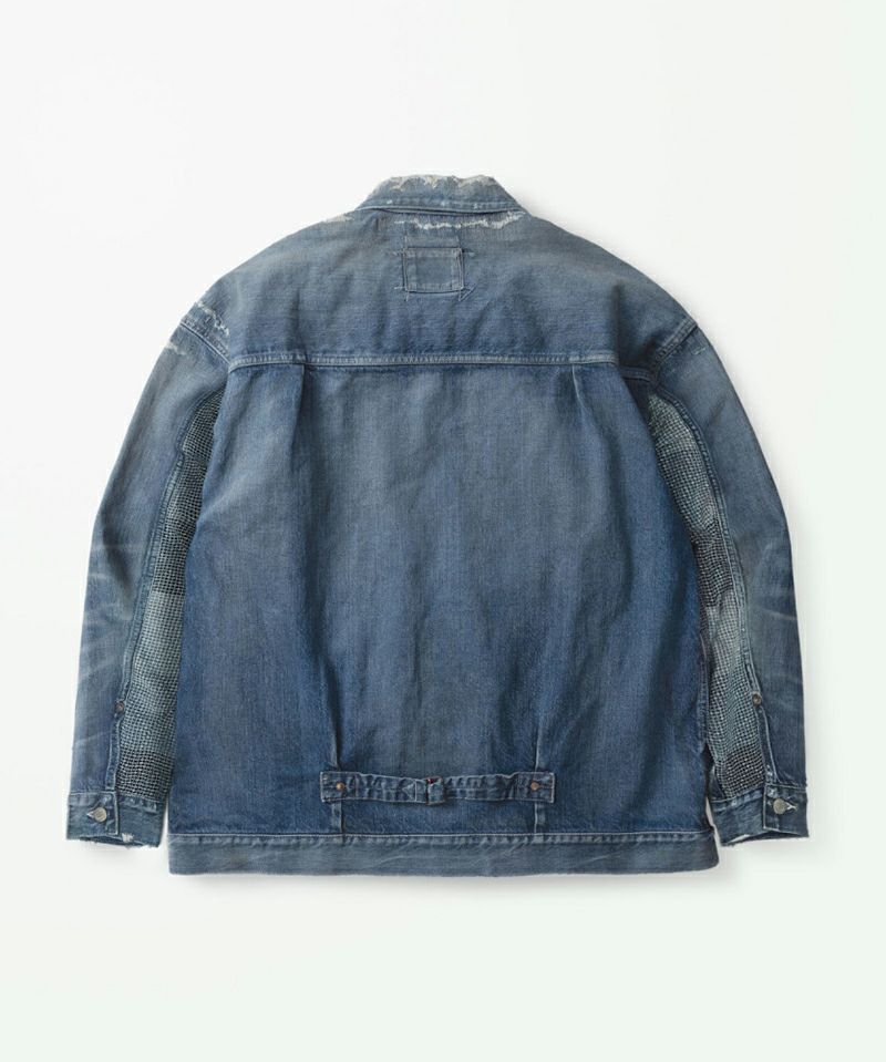 MADNESS＞AGING M501 DENIM TRUCKER. M3 REGULAR | MAKES ONLINE STORE