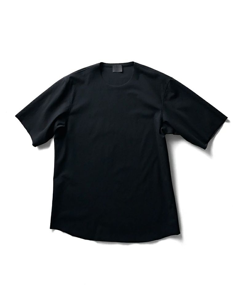 大特価 意味 山内＞強撚フリーカットポンチ・ショートスリーブTシャツ トップス