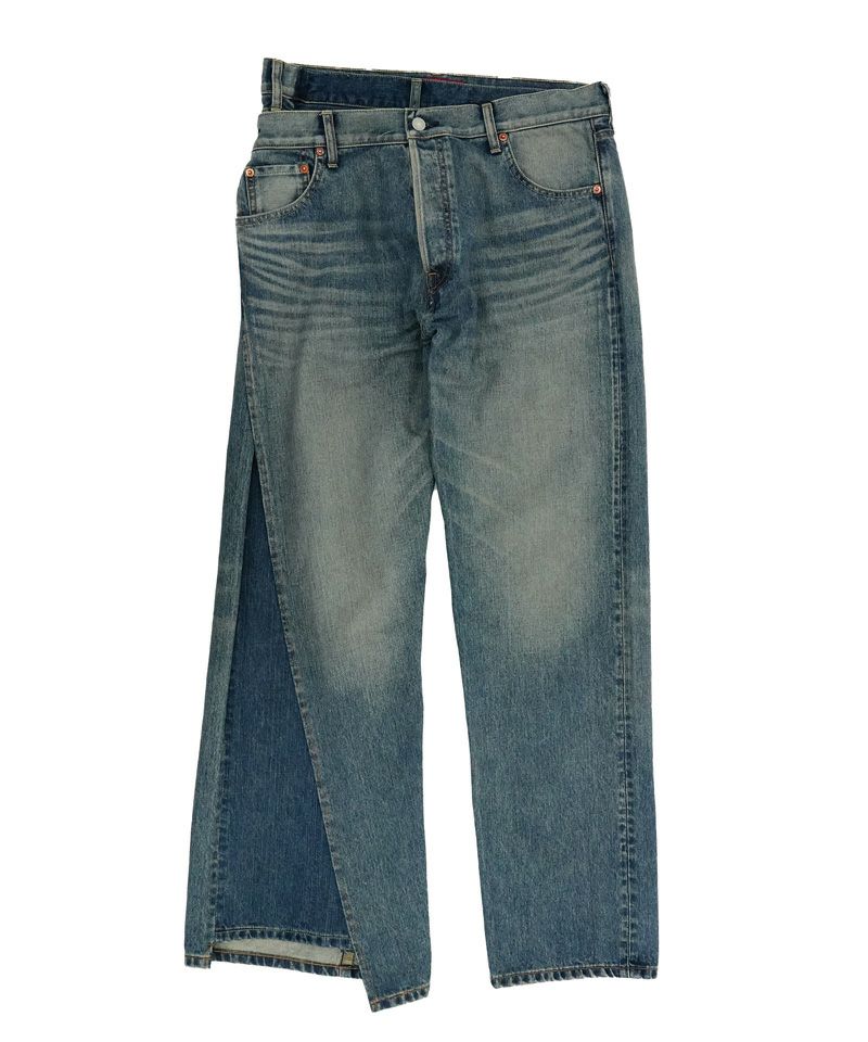 ＜JUNYAWATANABE MAN＞綿デニム　製品加工カスタマイズLevi's Wネーム