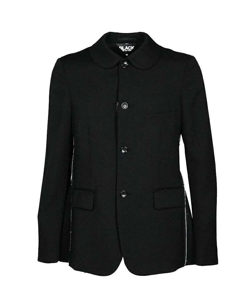 ＜BLACK COMME des GARCONS＞ウールギャバジン ジャケット (1O-J024-052)