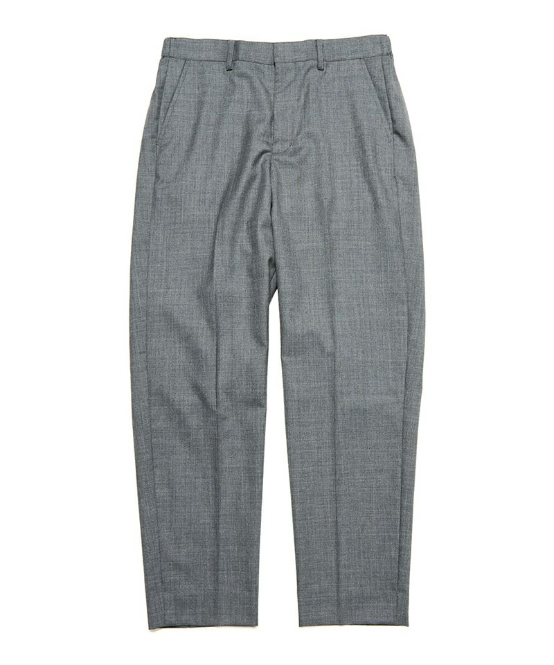 SOPHNET.>SUMMER MERINO WOOL TAPERED EASY SLACKS | MAKES SOPHNET.>SUMMER MERINO WOOL TAPERED EASY SLACKS | MAKES