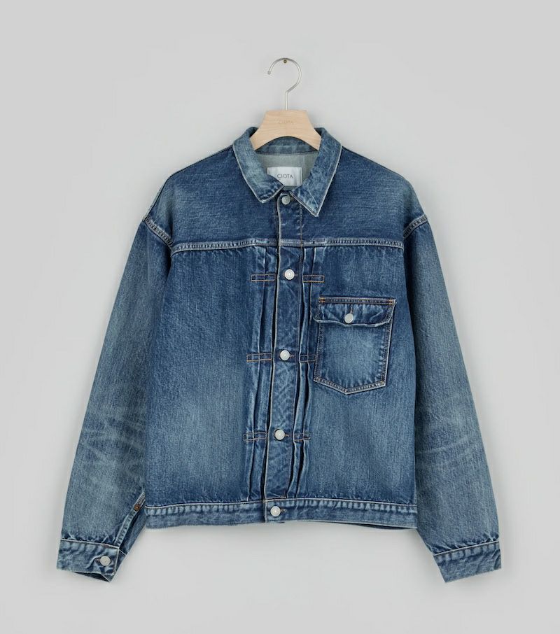 ＜CIOTA＞Single Pocket Denim Jacket