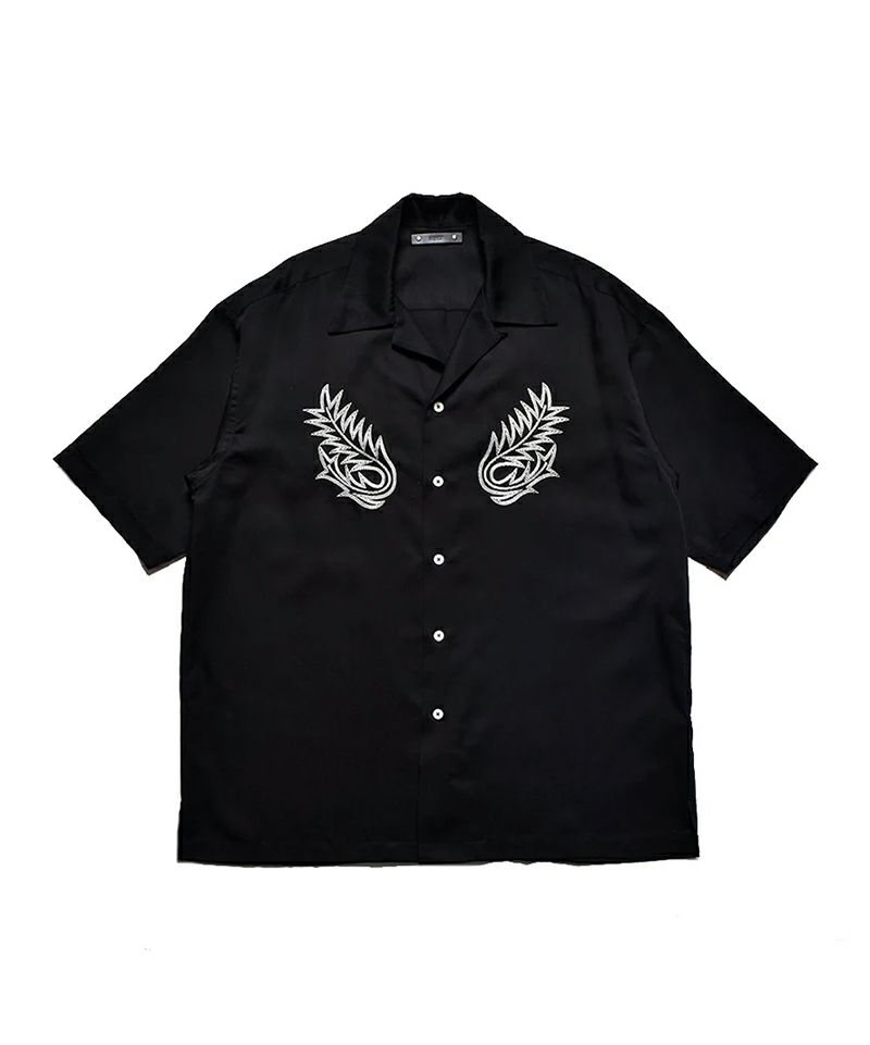 ＜MINEDENIM＞Cu.Denim Boot Crest Open Collar SH