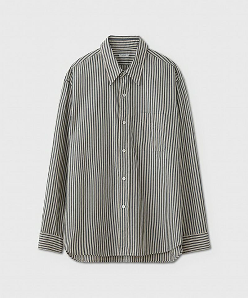 ＜PHIGVEL＞LONG POINT CALLAR LS SHIRT