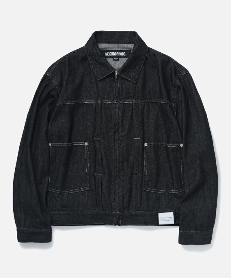 人気 ブランド チェック NEIGHBORHOOD＞WASHED STORE ONLINE MAKES | JACKET ZIP DENIM LW ジャケット・アウター