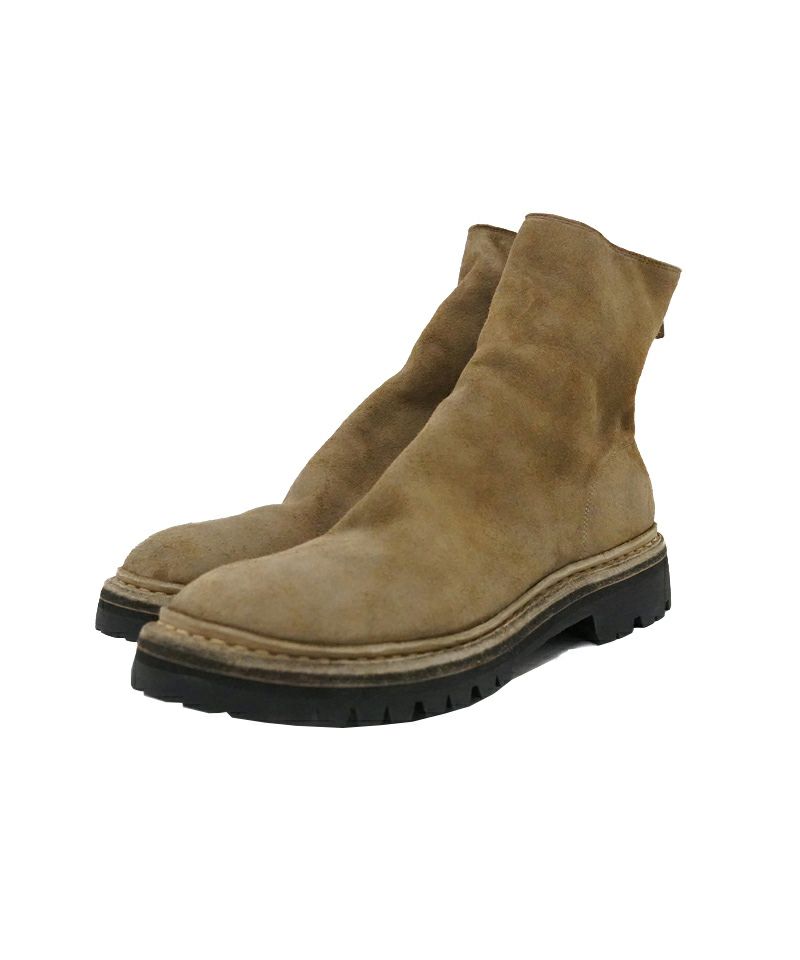 COMOLI＞GUIDI バックジップブーツ COMOLI別注カラー (B01-07005 