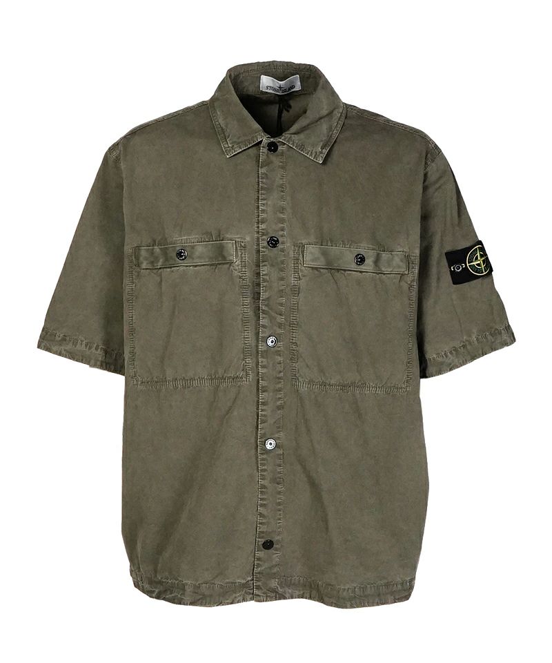 BRUSHED ORGANIC COTTON CANVAS 'OLD' EFFECT(6100043S0A50) 【2025SS】