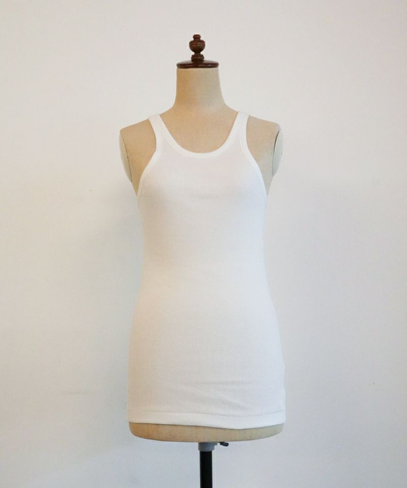 ＜OVERNEATH＞Tank026(White)