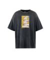 ＜SAINT MICHAEL＞PM_SS TEE / SAINT PAM / BLACK