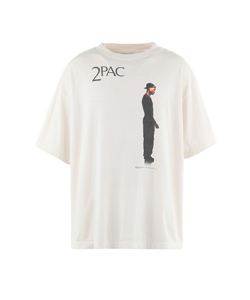 SAINT MICHAEL＞S/S T-SHIRT / 2PAC / WHITE | MAKES ONLINE STORE