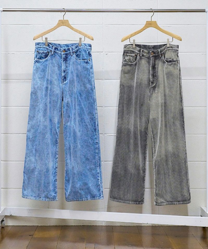 ＜UNUSED＞Corduroy wide pants