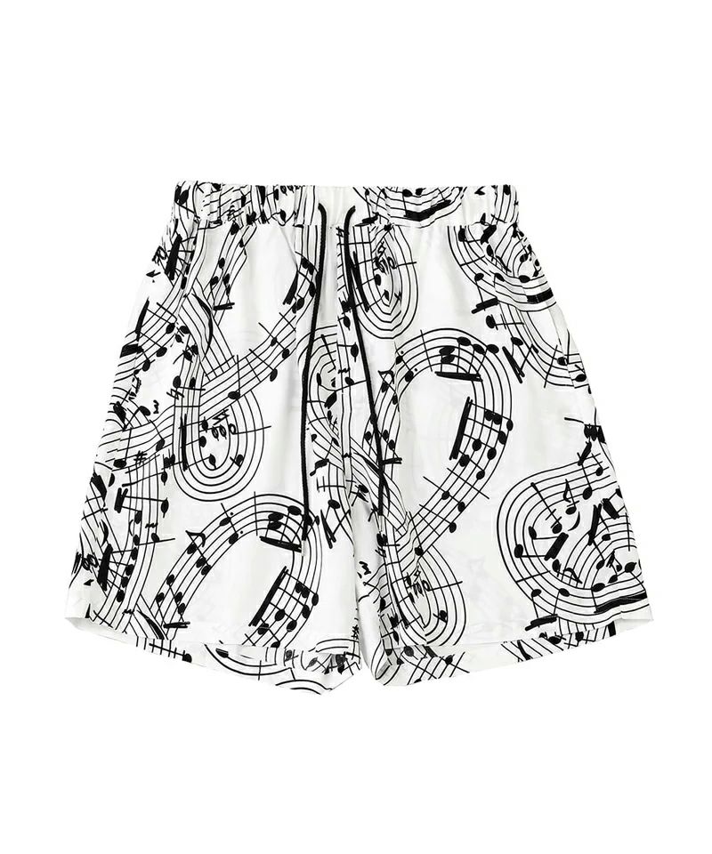 ＜TAKAHIROMIYASHITATheSoloist.＞hawaiian shorts.(music note)