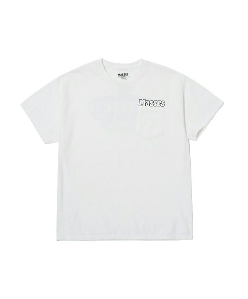 ＜MASSES＞T-SHIRT SKULL HAT