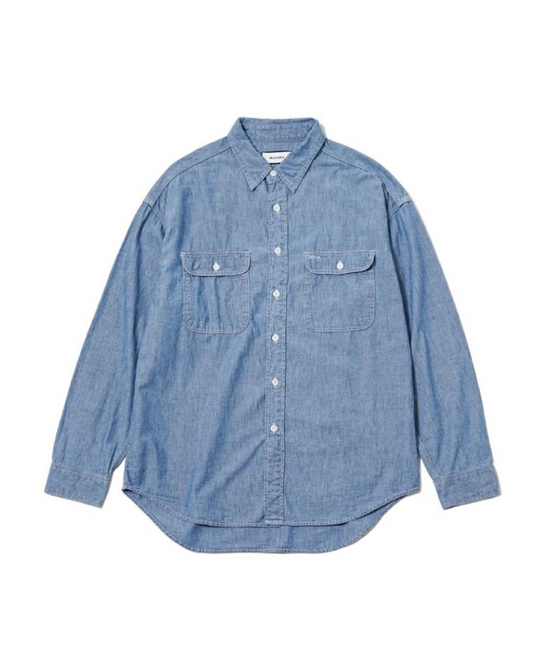 ＜MASSES＞CHAMBRAY SHIRT